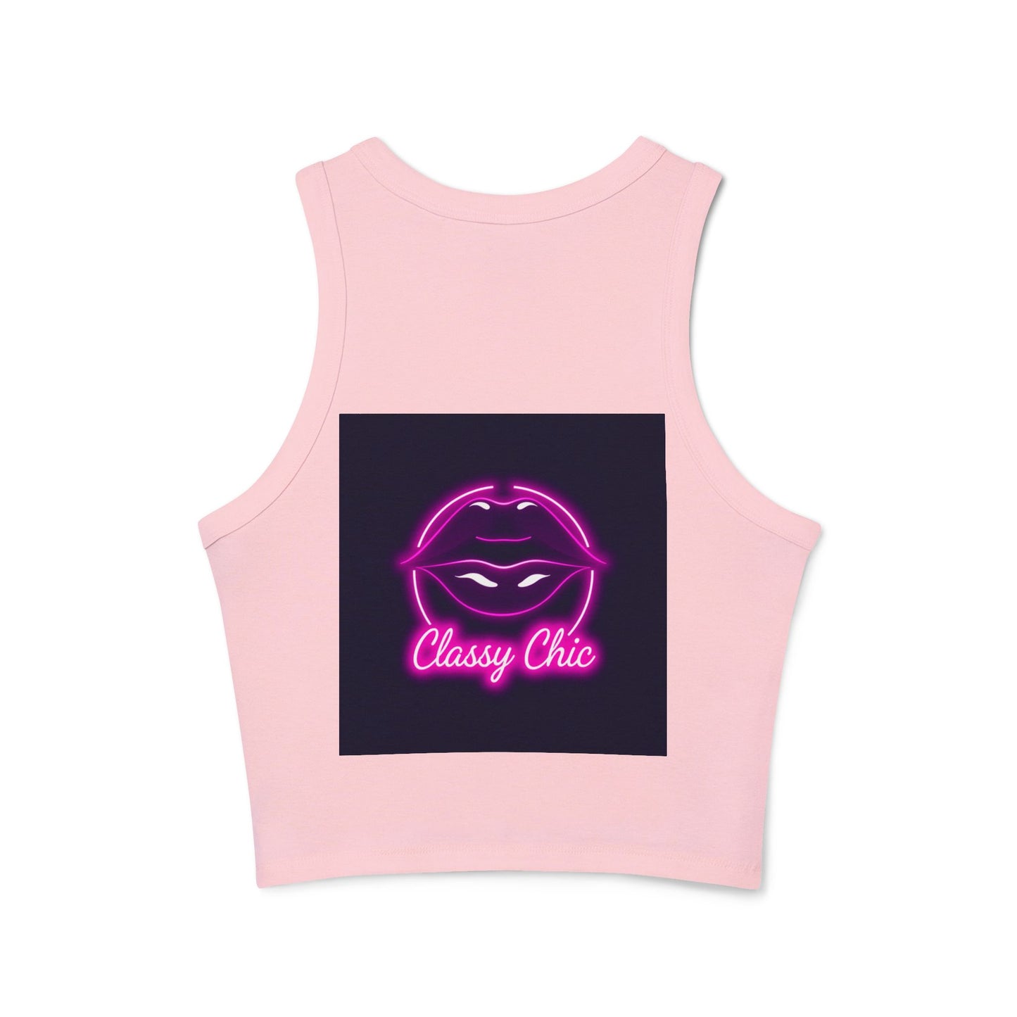 Neon Graphic Racer Tank Top, Faith by Fall, Classy Chic, Trendy Summer Top, Women’s Casual Wear, Stylish Athletic Top, Gift for Her