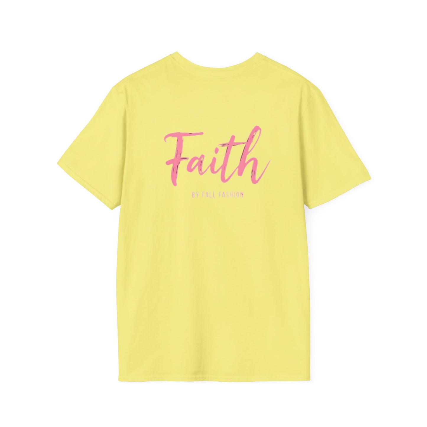 Faith-Inspiring Unisex Softstyle T-Shirt, Everyday Wear, Gift for Her, Christian Apparel, Inspirational Tee, Spiritual Comfort