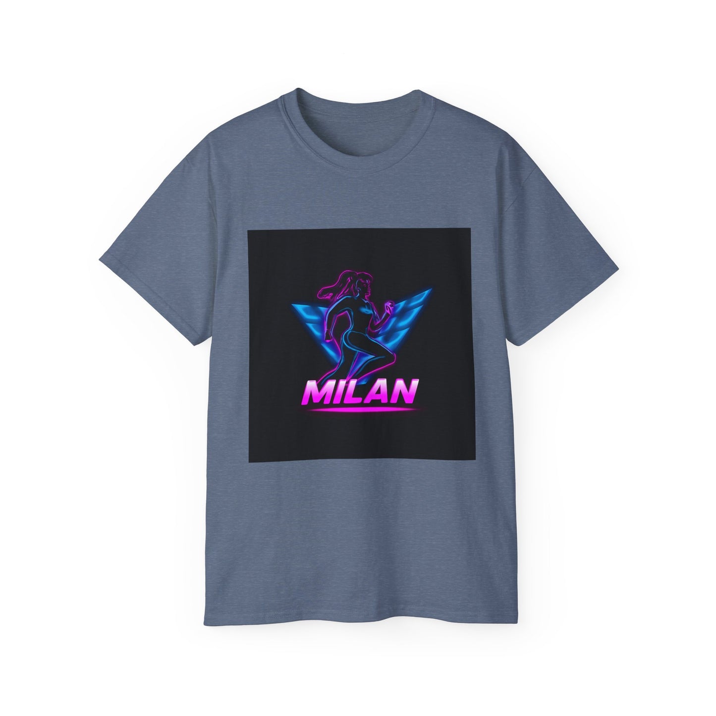 Milan Graphic Tee, Unisex Ultra Cotton T-Shirt, Retro Sportswear, Casual Streetwear, Birthday Gift, Unique Fashion Statement
