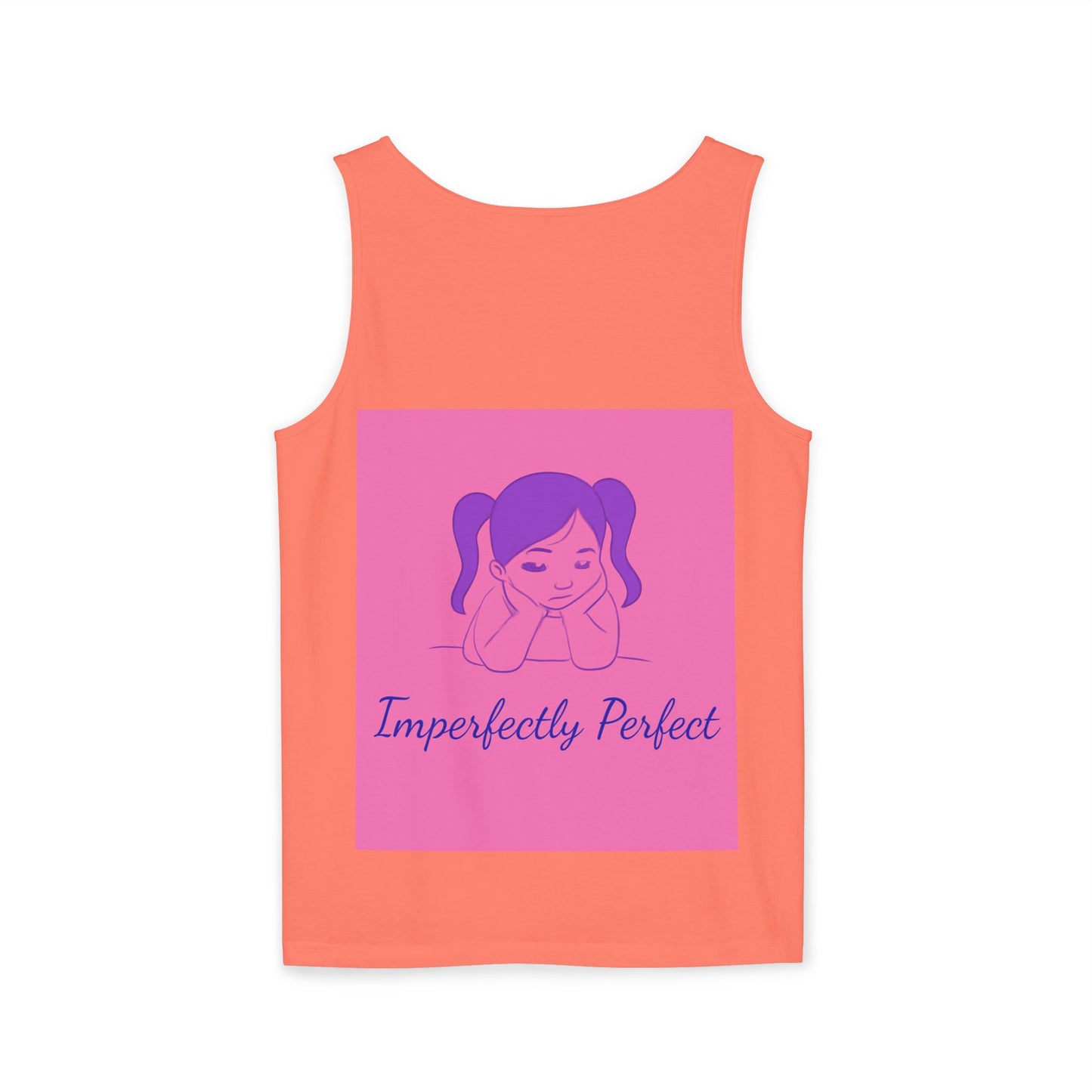 Unisex Graphic Tank Top, Cute Casual Summer Wear, Perfect for Gifts, Self-Love Celebration, Festive & Fun, Daily Comfort