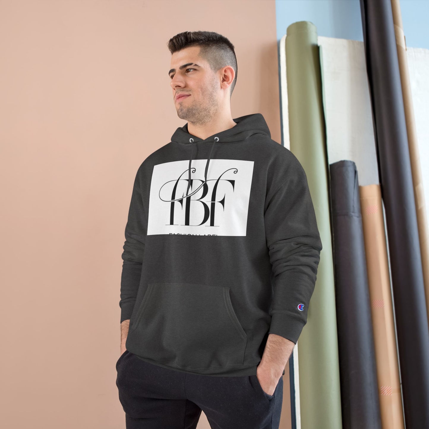 FBF Neon Champion Hoodie | Casual Streetwear for All Occasions