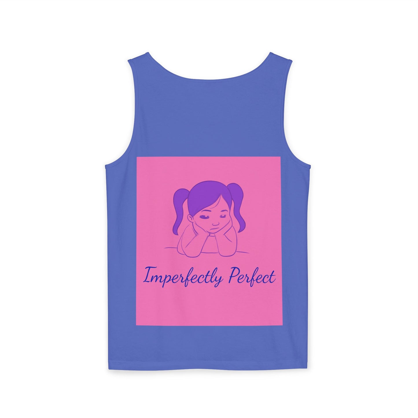 Unisex Graphic Tank Top, Cute Casual Summer Wear, Perfect for Gifts, Self-Love Celebration, Festive & Fun, Daily Comfort