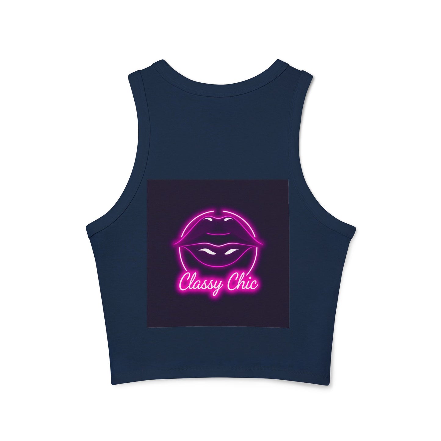 Neon Graphic Racer Tank Top, Faith by Fall, Classy Chic, Trendy Summer Top, Women’s Casual Wear, Stylish Athletic Top, Gift for Her
