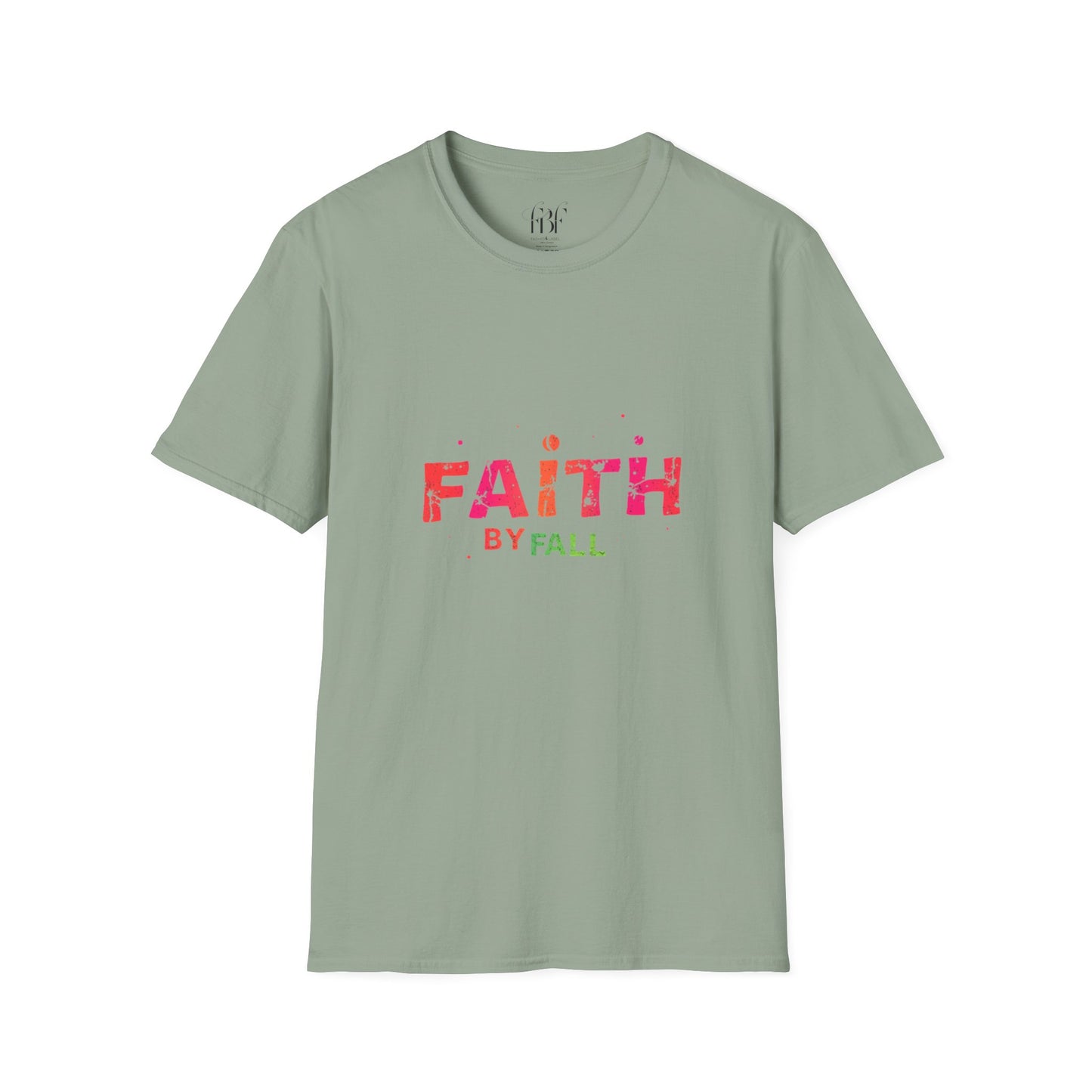 Faith-Inspiring Unisex Softstyle T-Shirt, Everyday Wear, Gift for Her, Christian Apparel, Inspirational Tee, Spiritual Comfort