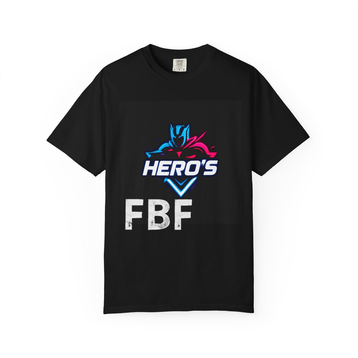 Hero's Unisex Garment-Dyed T-shirt, Casual Tee, Perfect for Gifting, Comic Fans, Hero Celebrations, Graphic Tee, Everyday Wear