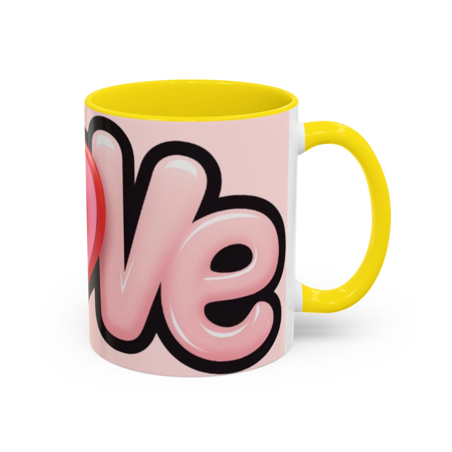 Mug, Love Bubbly Quote Coffee Cup, Tea Mug, Ceramic Drinkware, Valentine's Day Gift, Funny Gag Present