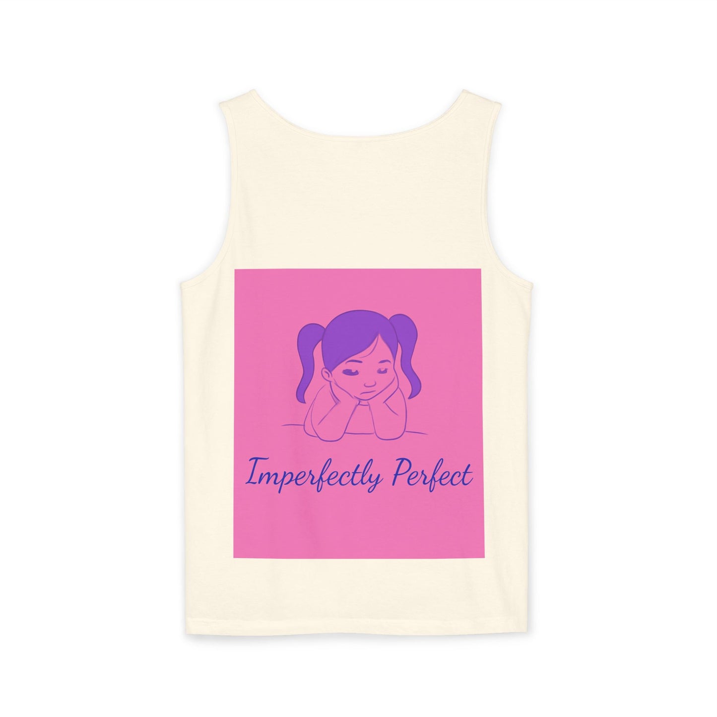 Unisex Graphic Tank Top, Cute Casual Summer Wear, Perfect for Gifts, Self-Love Celebration, Festive & Fun, Daily Comfort