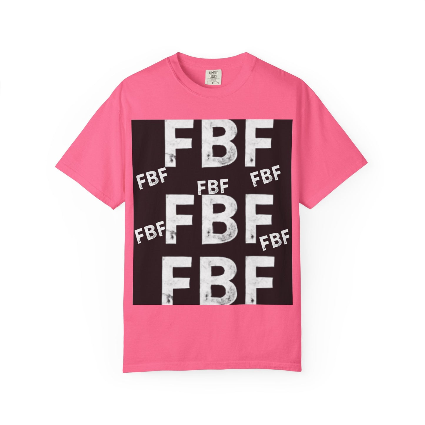 FBF Garment-Dyed Unisex T-shirt, Casual Wear, Graphic Tee, Street Style, Gift for Friends, All Occasions