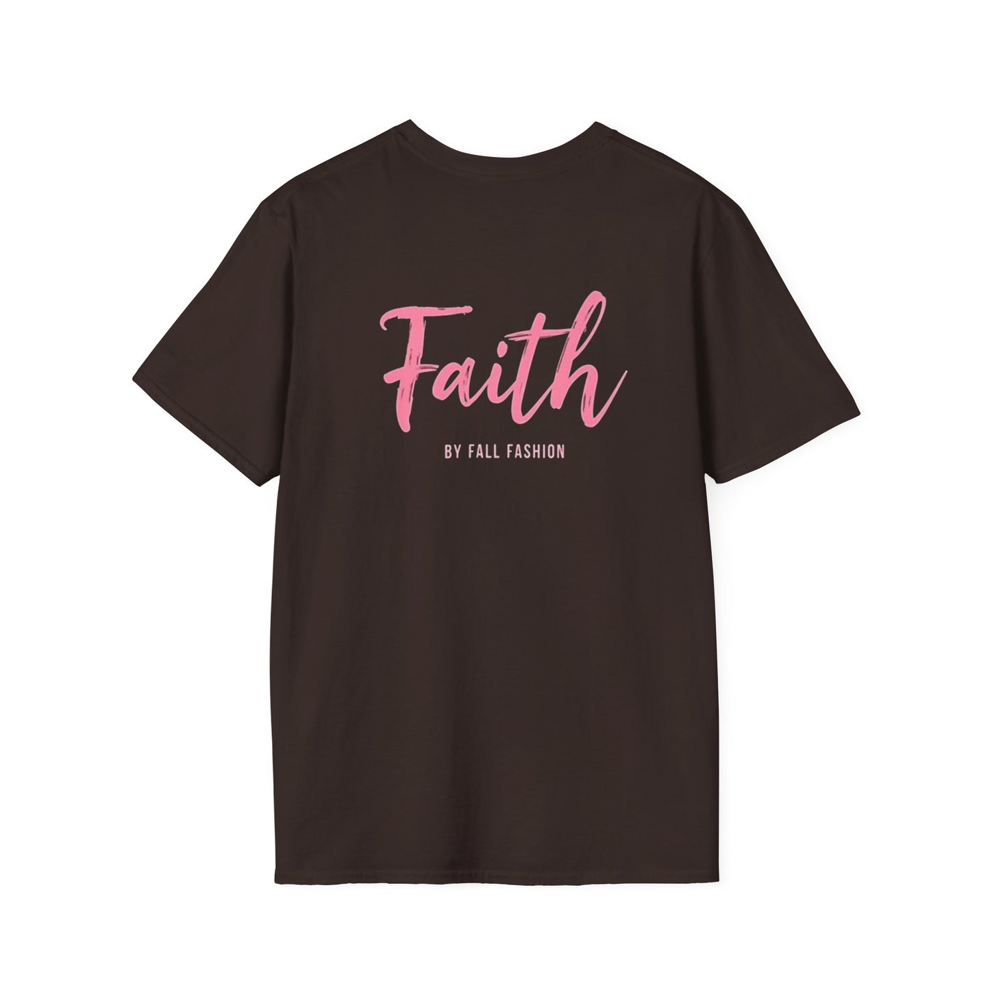 Faith-Inspiring Unisex Softstyle T-Shirt, Everyday Wear, Gift for Her, Christian Apparel, Inspirational Tee, Spiritual Comfort