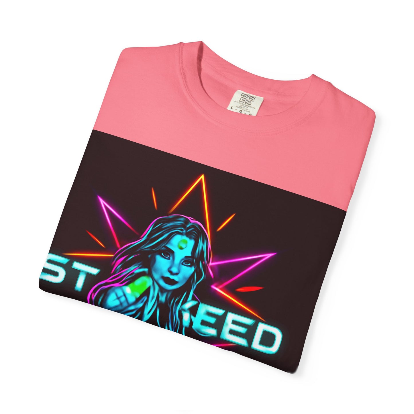Neon Graphic T-Shirt - Starseed FBF Tee, Unisex Fashion, Cool Gift, Festival Wear, Retro Style, Casual Streetwear