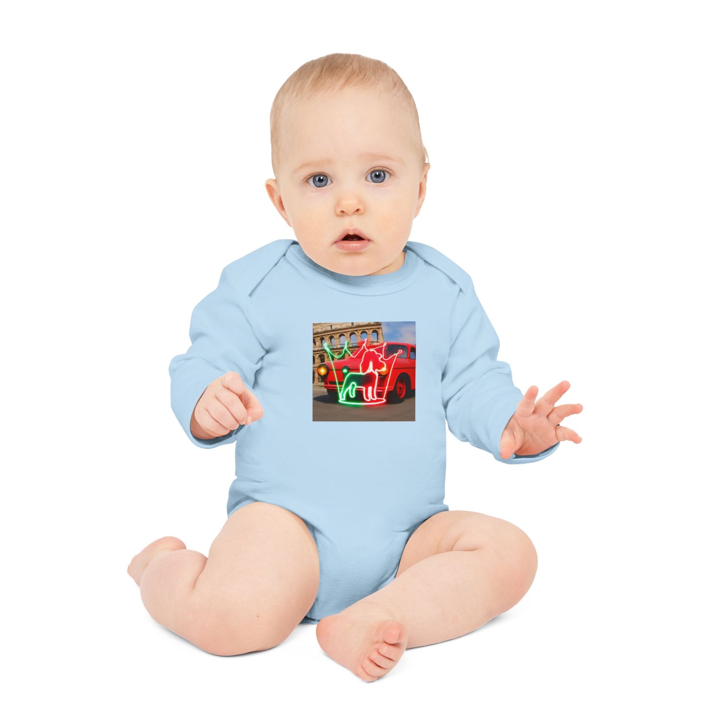 Baby Long-Sleeve Organic Bodysuit