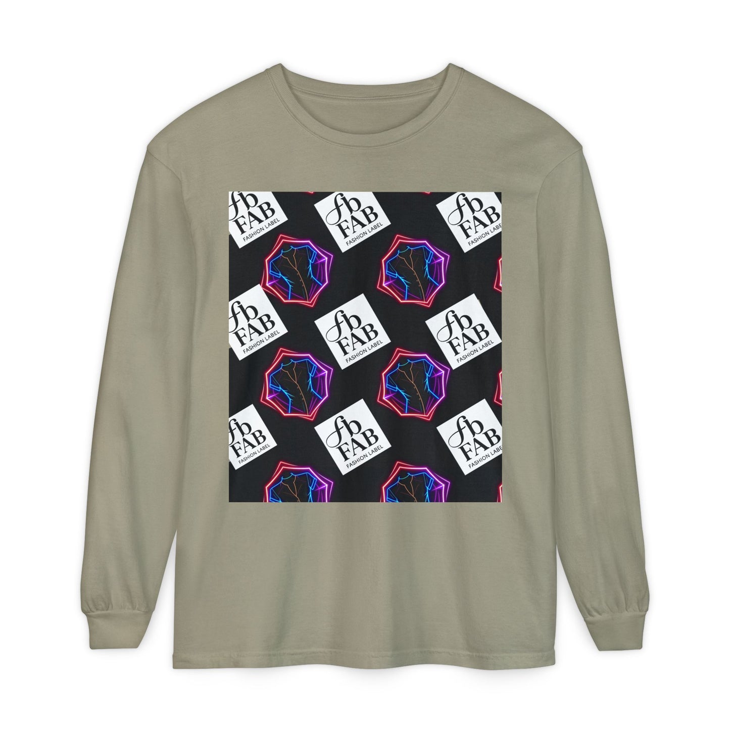 Unisex Garment-dyed Long Sleeve T-Shirt
