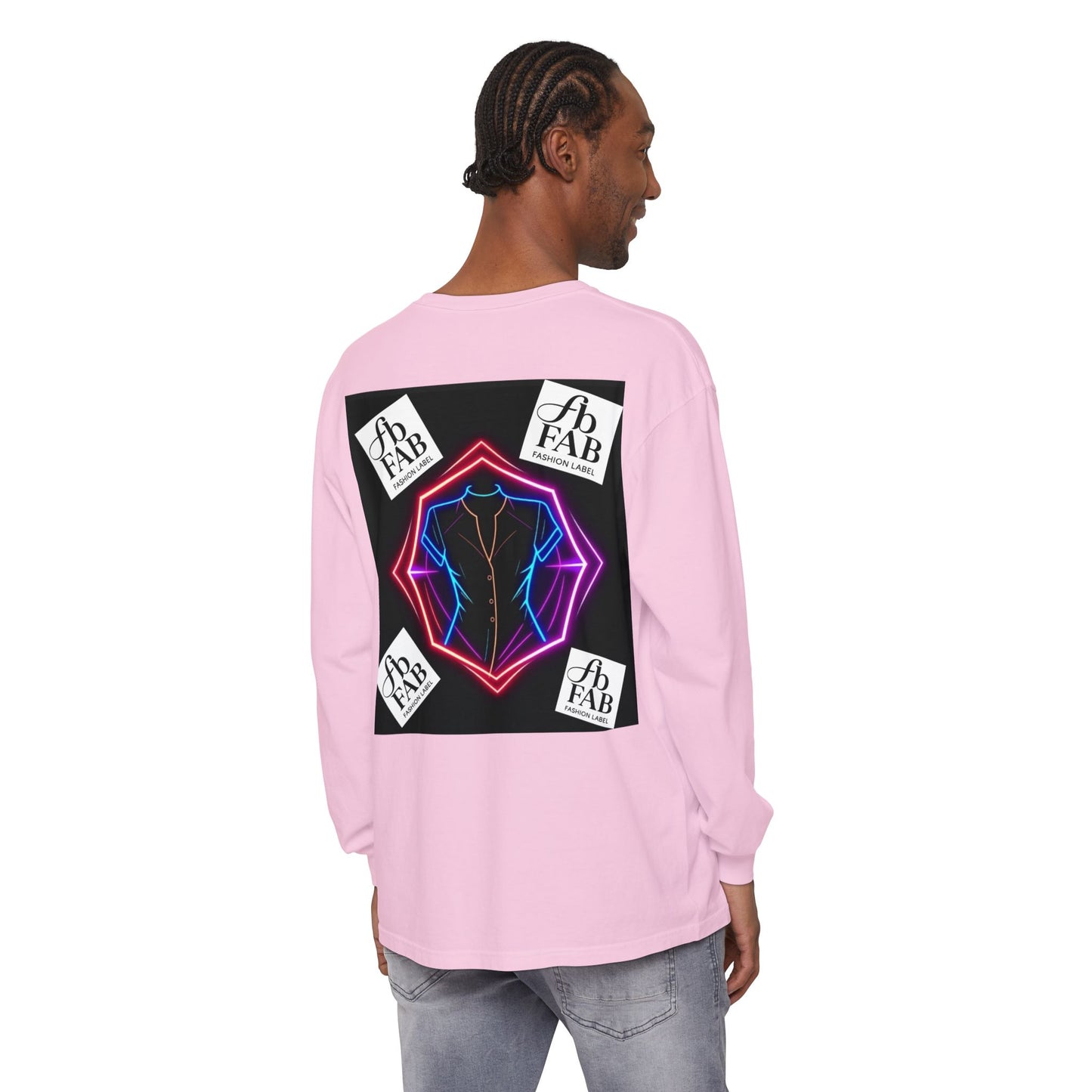 Unisex Garment-dyed Long Sleeve T-Shirt