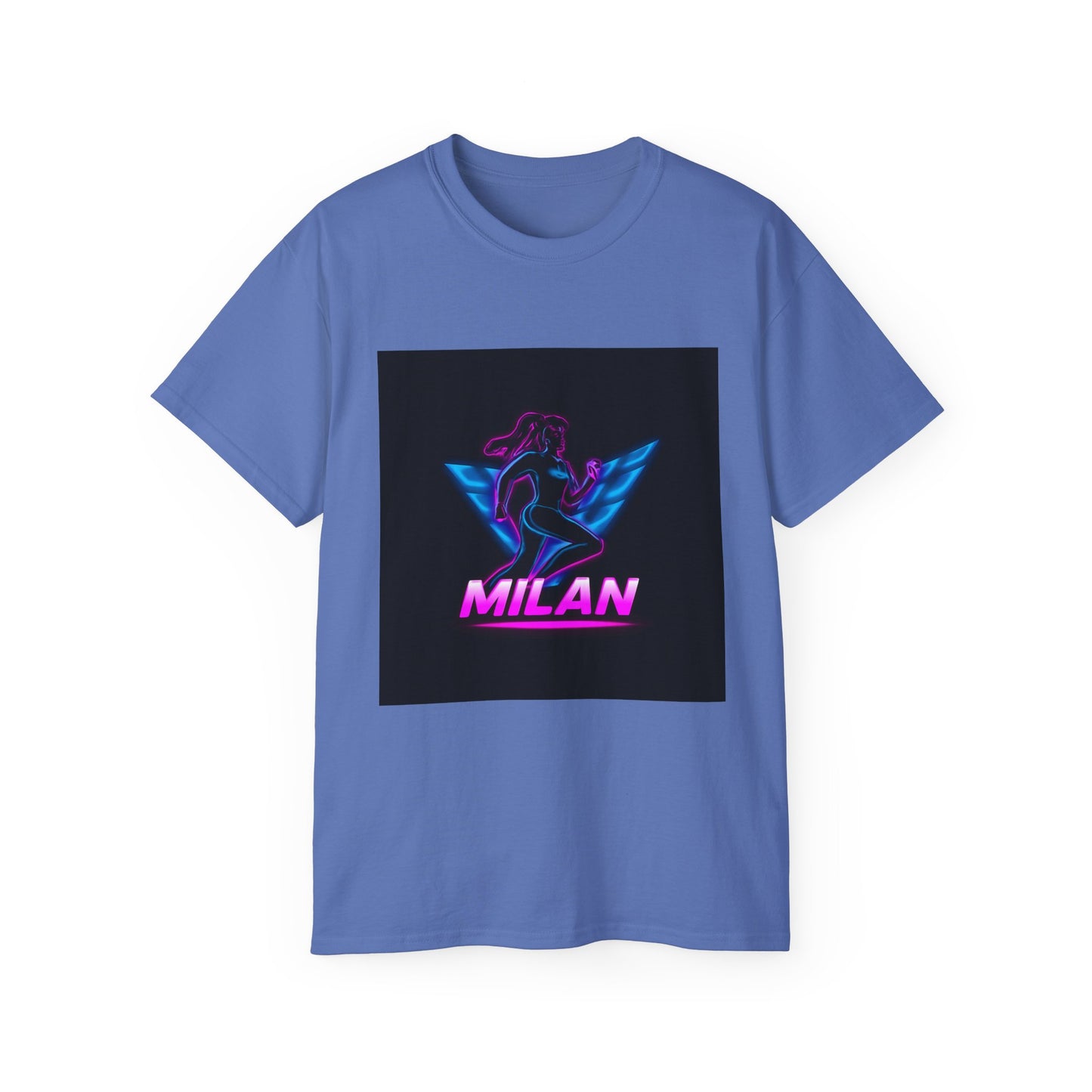 Milan Graphic Tee, Unisex Ultra Cotton T-Shirt, Retro Sportswear, Casual Streetwear, Birthday Gift, Unique Fashion Statement