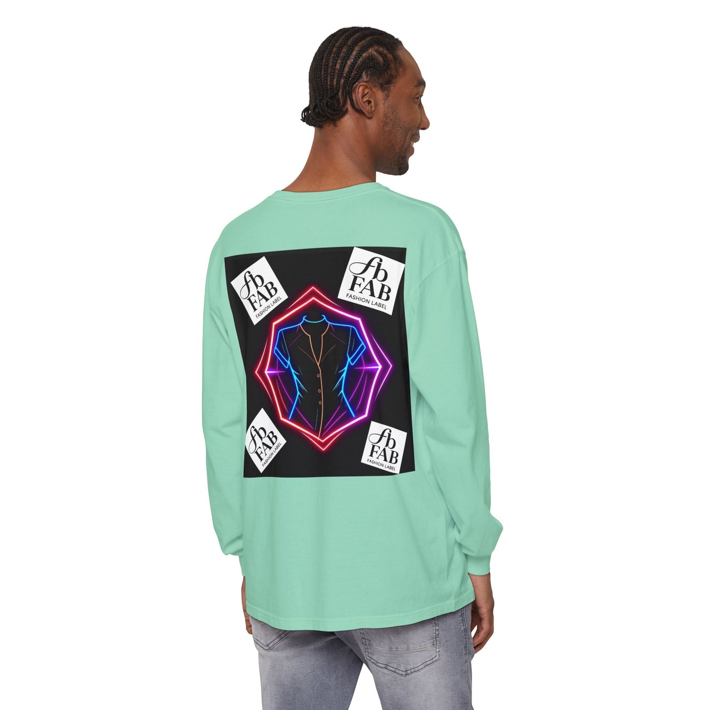 Unisex Garment-dyed Long Sleeve T-Shirt