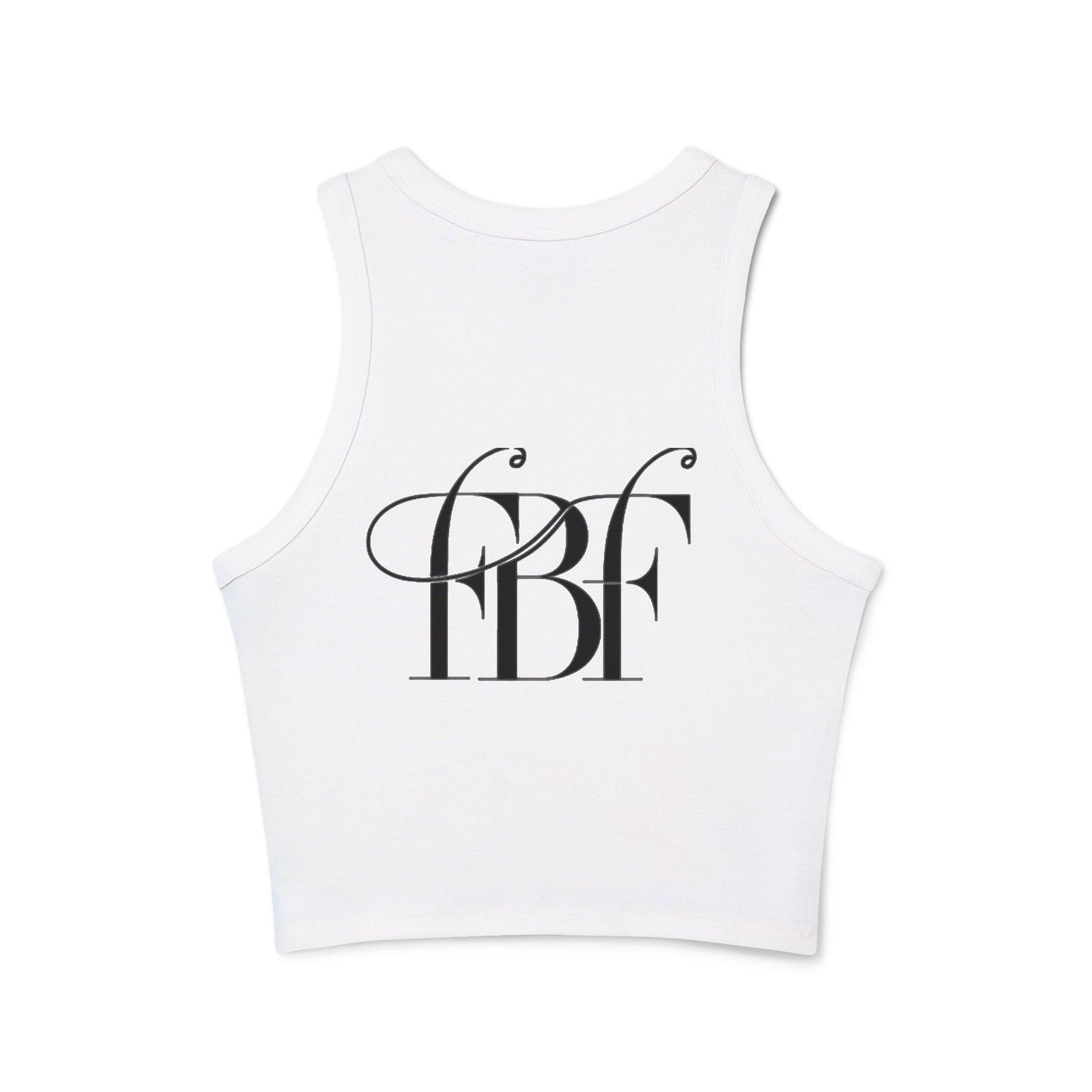 Fashion Star Racer Tank Top | Women's Crop Top, Trendy Summer Shirt, Casual Wear, Stylish Workout Top, Gift for Her