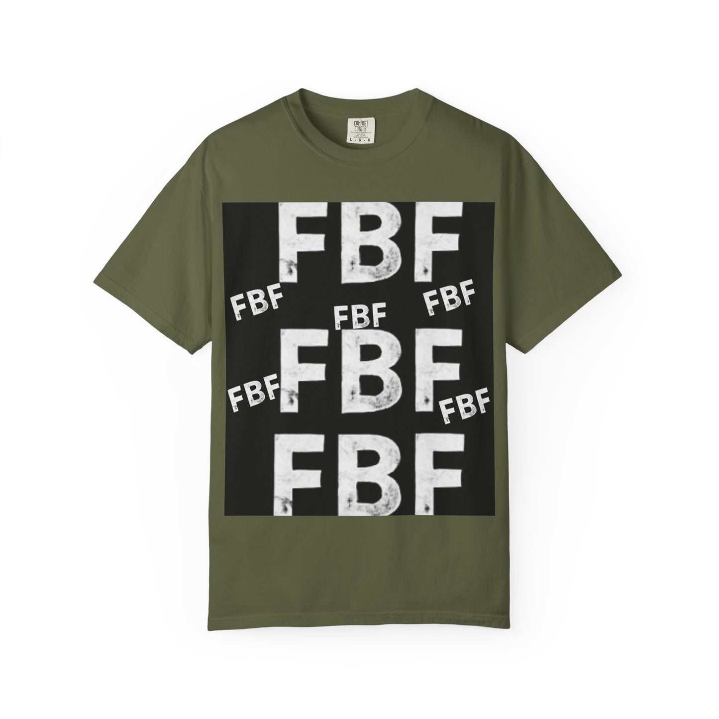 FBF Garment-Dyed Unisex T-shirt, Casual Wear, Graphic Tee, Street Style, Gift for Friends, All Occasions