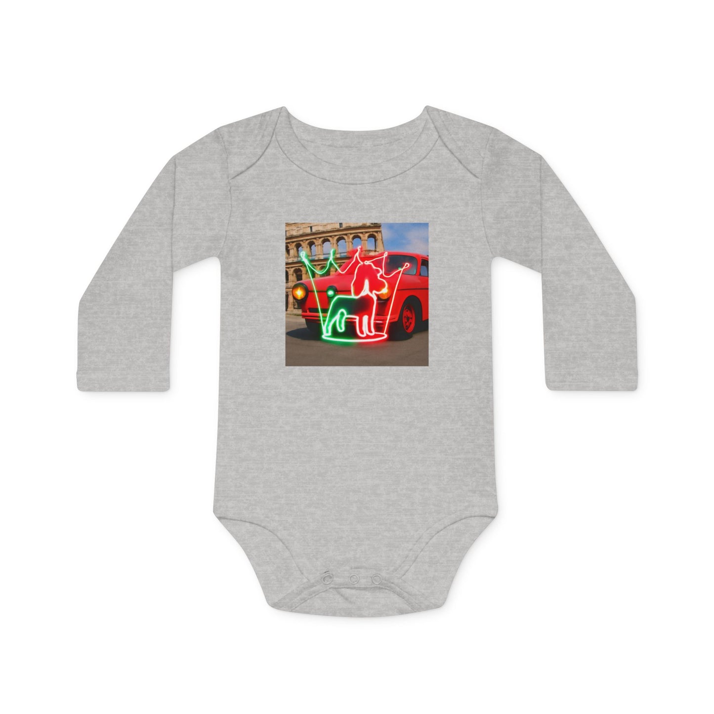Baby Long-Sleeve Organic Bodysuit
