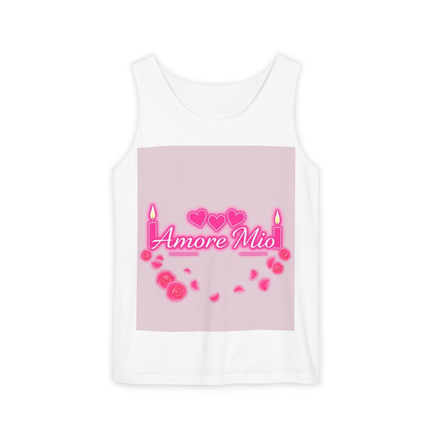 Unisex Graphic Tank Top, Cute Casual Summer Wear, Perfect for Gifts, Self-Love Celebration, Festive & Fun, Daily Comfort