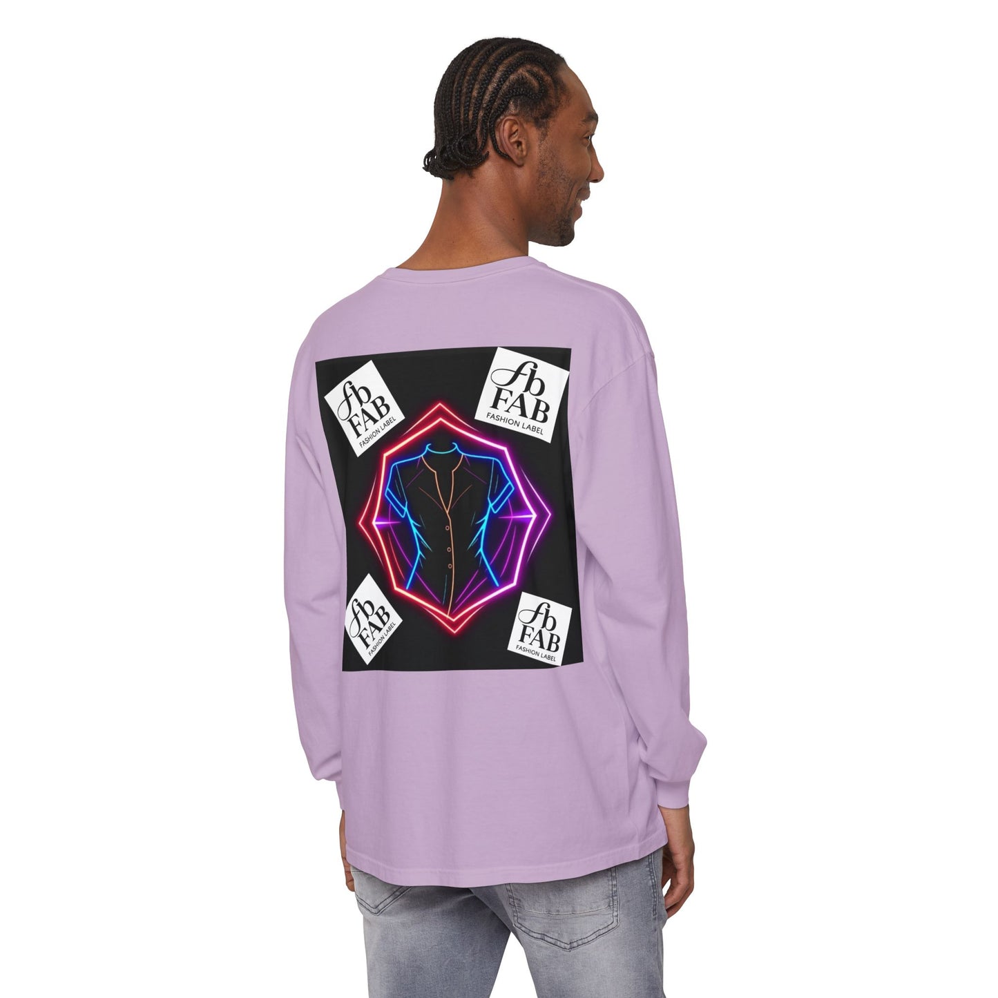 Unisex Garment-dyed Long Sleeve T-Shirt