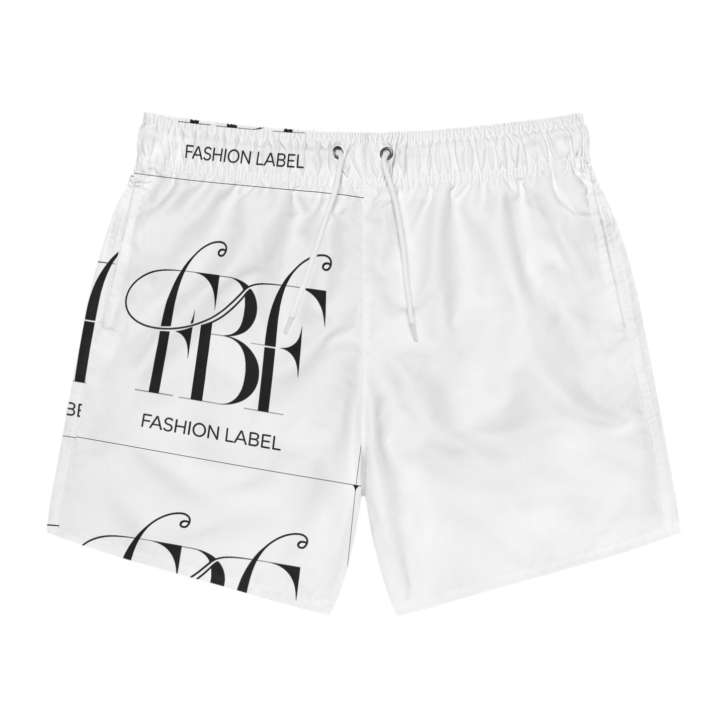 Stylish Swim Trunks with Fashion Label Design | Perfect for Summer, Beach Days, and Pool Parties
