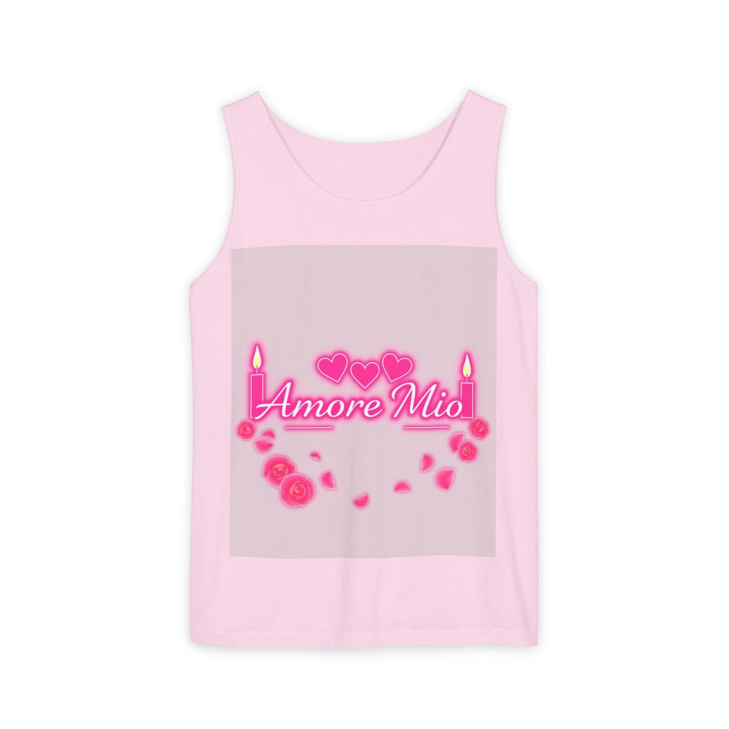 Unisex Graphic Tank Top, Cute Casual Summer Wear, Perfect for Gifts, Self-Love Celebration, Festive & Fun, Daily Comfort