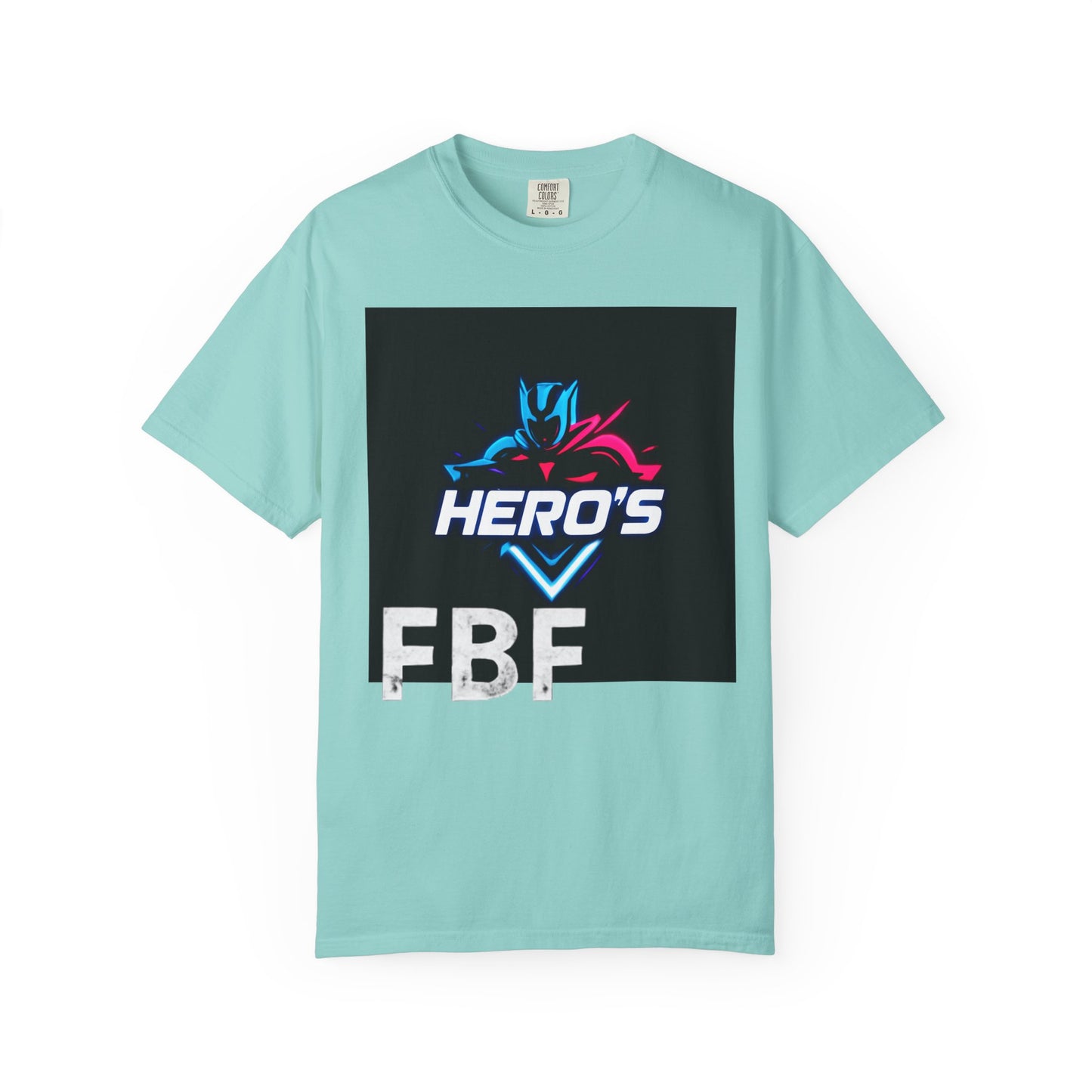 Hero's Unisex Garment-Dyed T-shirt, Casual Tee, Perfect for Gifting, Comic Fans, Hero Celebrations, Graphic Tee, Everyday Wear