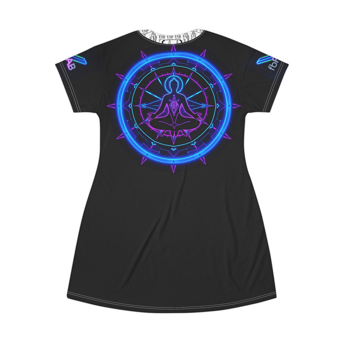 Vibrant Graphic T-Shirt Dress, Trendy Casual Wear, Summer Fashion, Unique Prints, Fun Festival Outfit, Everyday Comfort