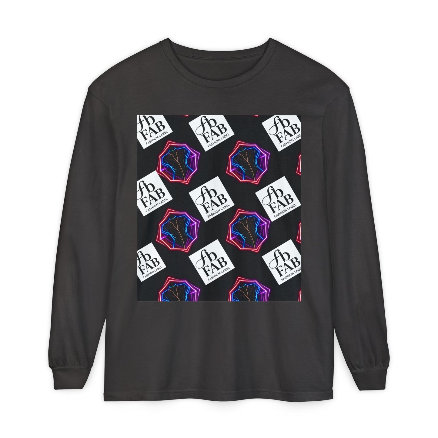 Unisex Garment-dyed Long Sleeve T-Shirt