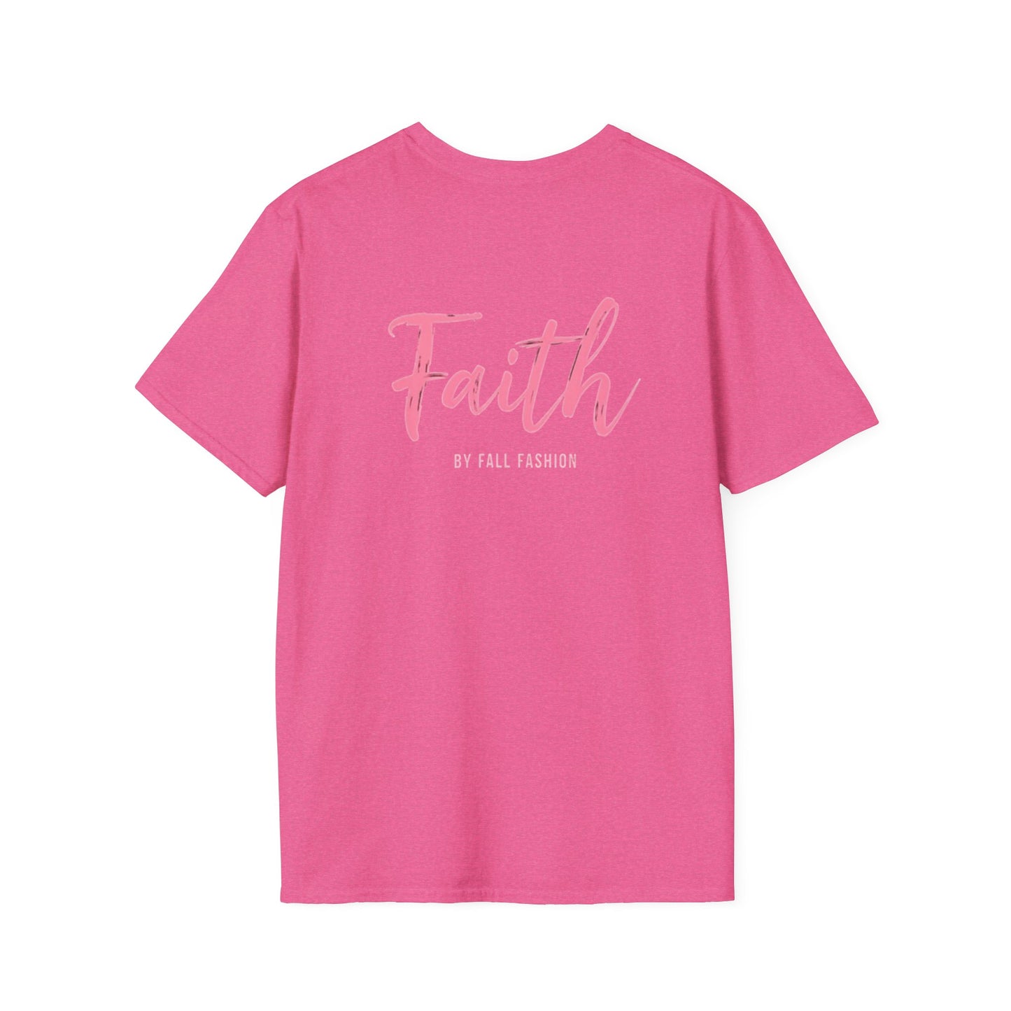 Faith-Inspiring Unisex Softstyle T-Shirt, Everyday Wear, Gift for Her, Christian Apparel, Inspirational Tee, Spiritual Comfort