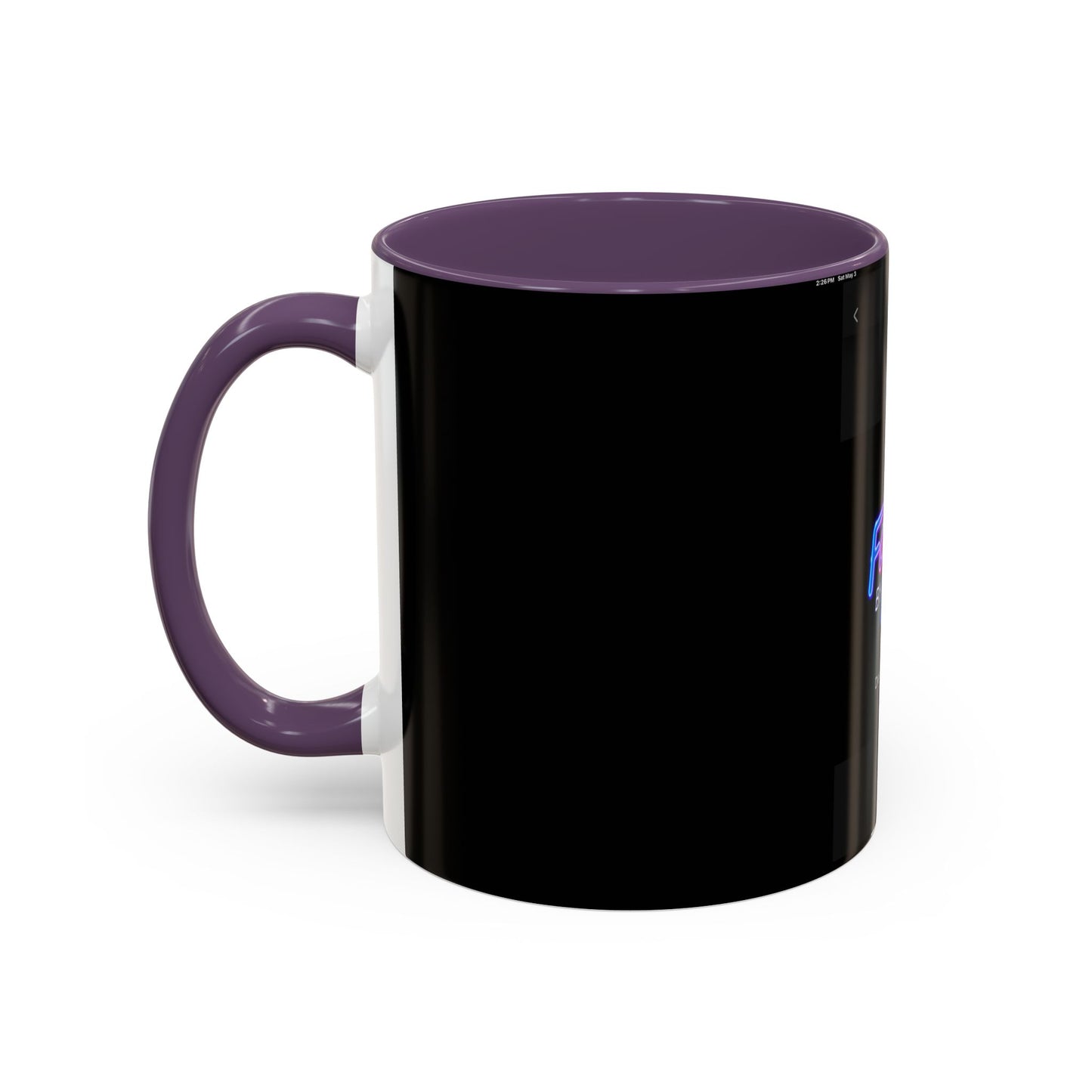 Faith by Fall Accent Coffee Mug - 11/15oz Black Ceramic Cup for Inspirational Gifts