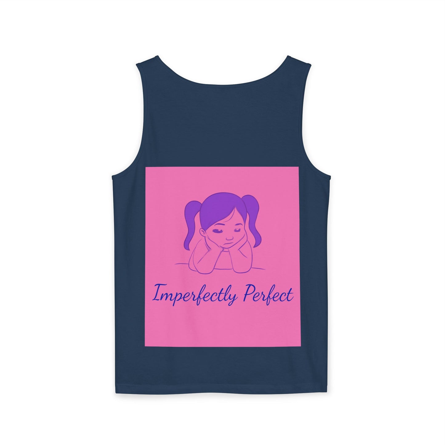 Unisex Graphic Tank Top, Cute Casual Summer Wear, Perfect for Gifts, Self-Love Celebration, Festive & Fun, Daily Comfort