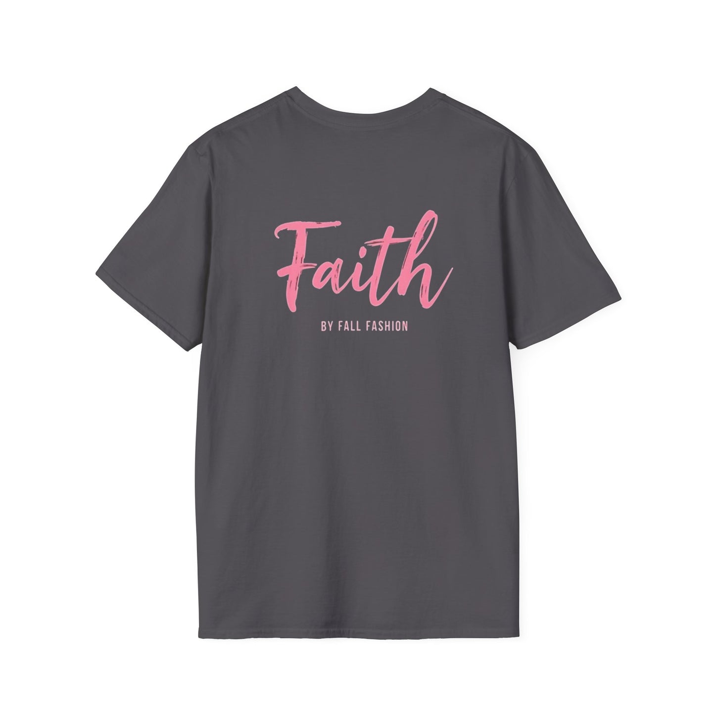 Faith-Inspiring Unisex Softstyle T-Shirt, Everyday Wear, Gift for Her, Christian Apparel, Inspirational Tee, Spiritual Comfort