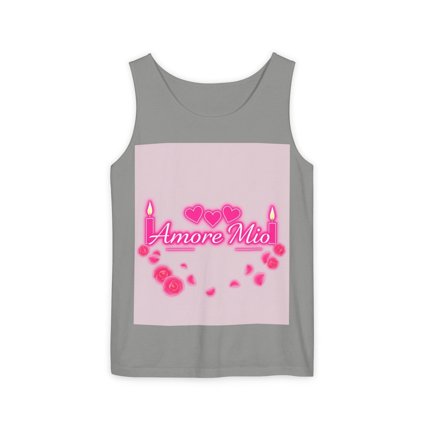 Unisex Graphic Tank Top, Cute Casual Summer Wear, Perfect for Gifts, Self-Love Celebration, Festive & Fun, Daily Comfort