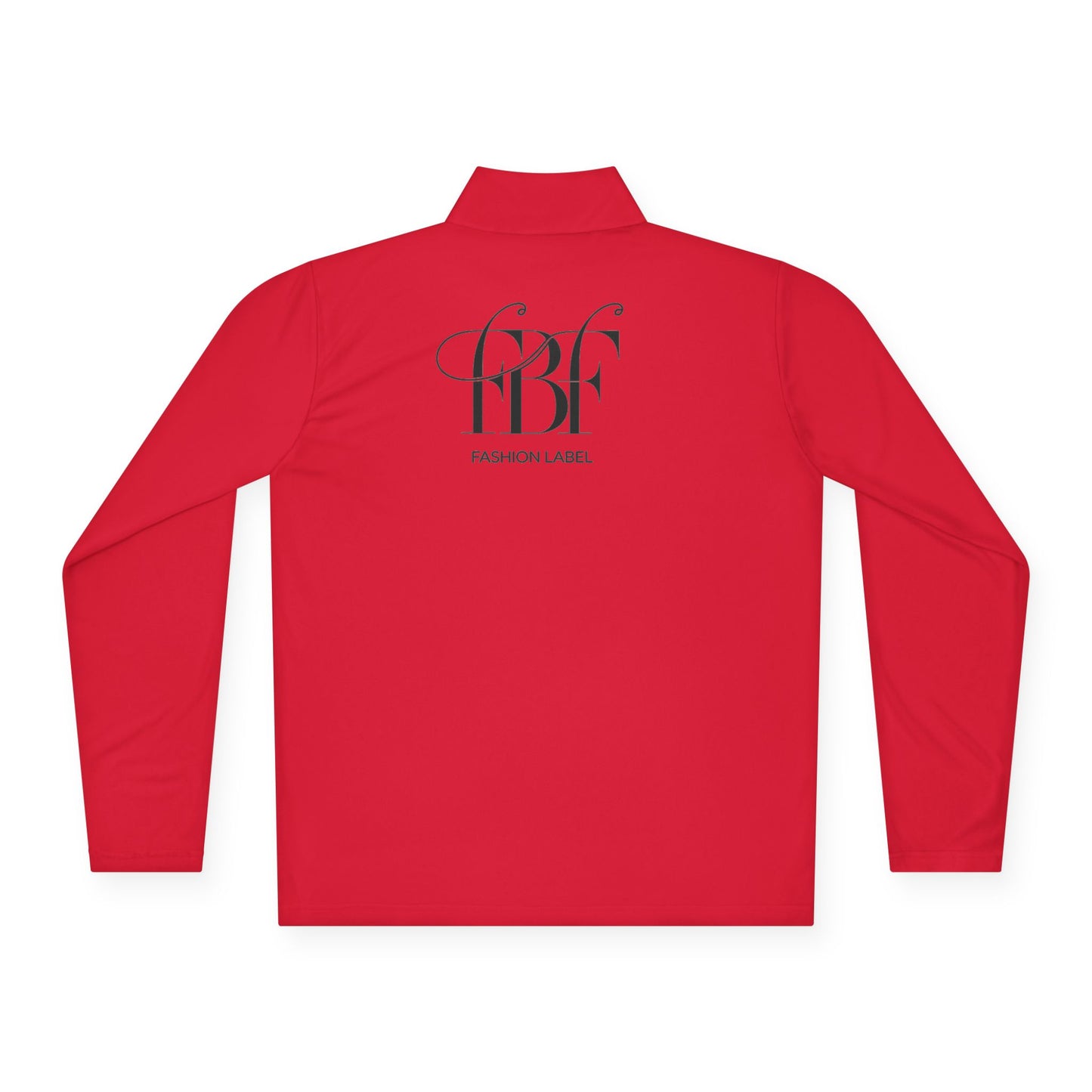 Quarter-Zip Pullover — Retro Neon Graphic with "Forever Fashion" Logo