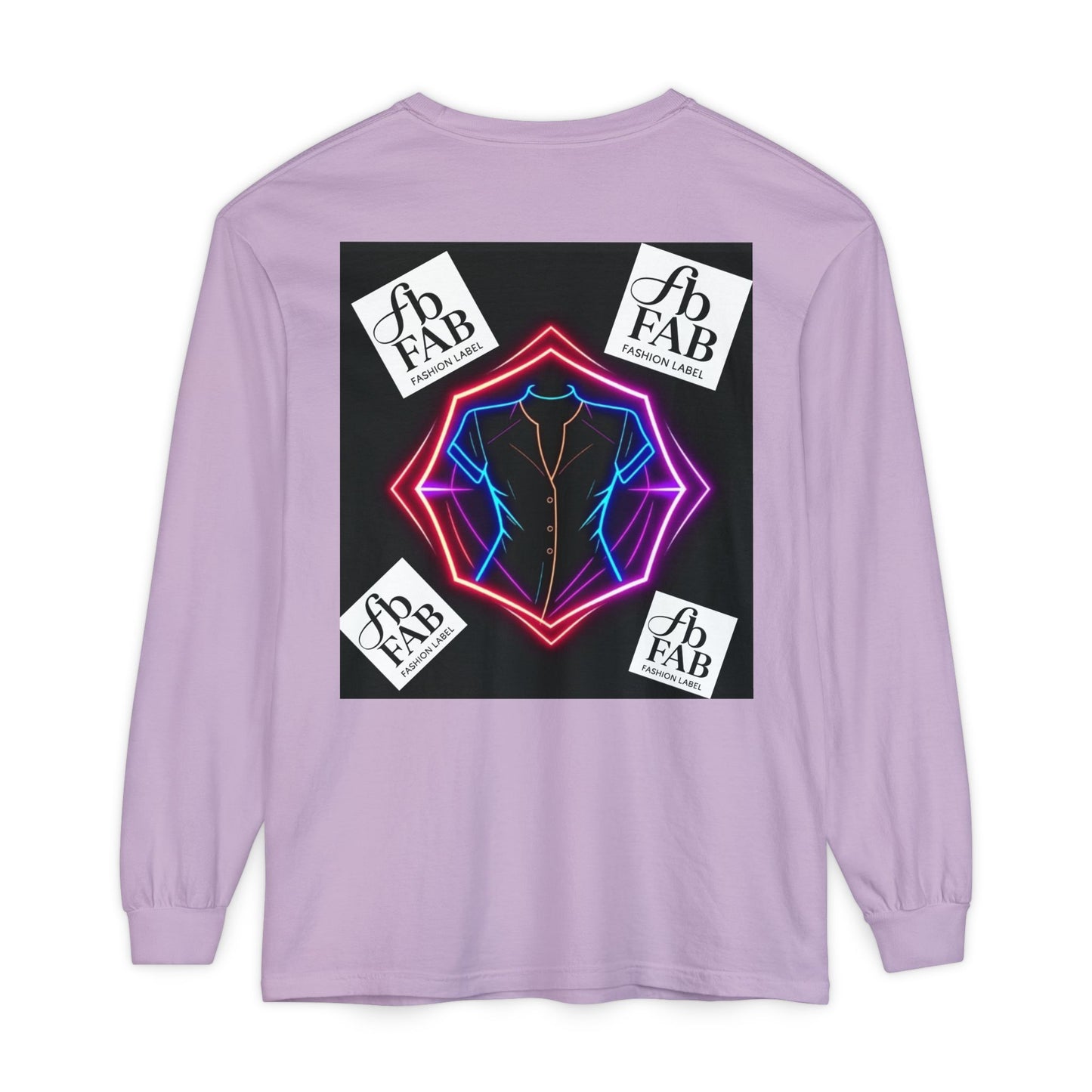 Unisex Garment-dyed Long Sleeve T-Shirt