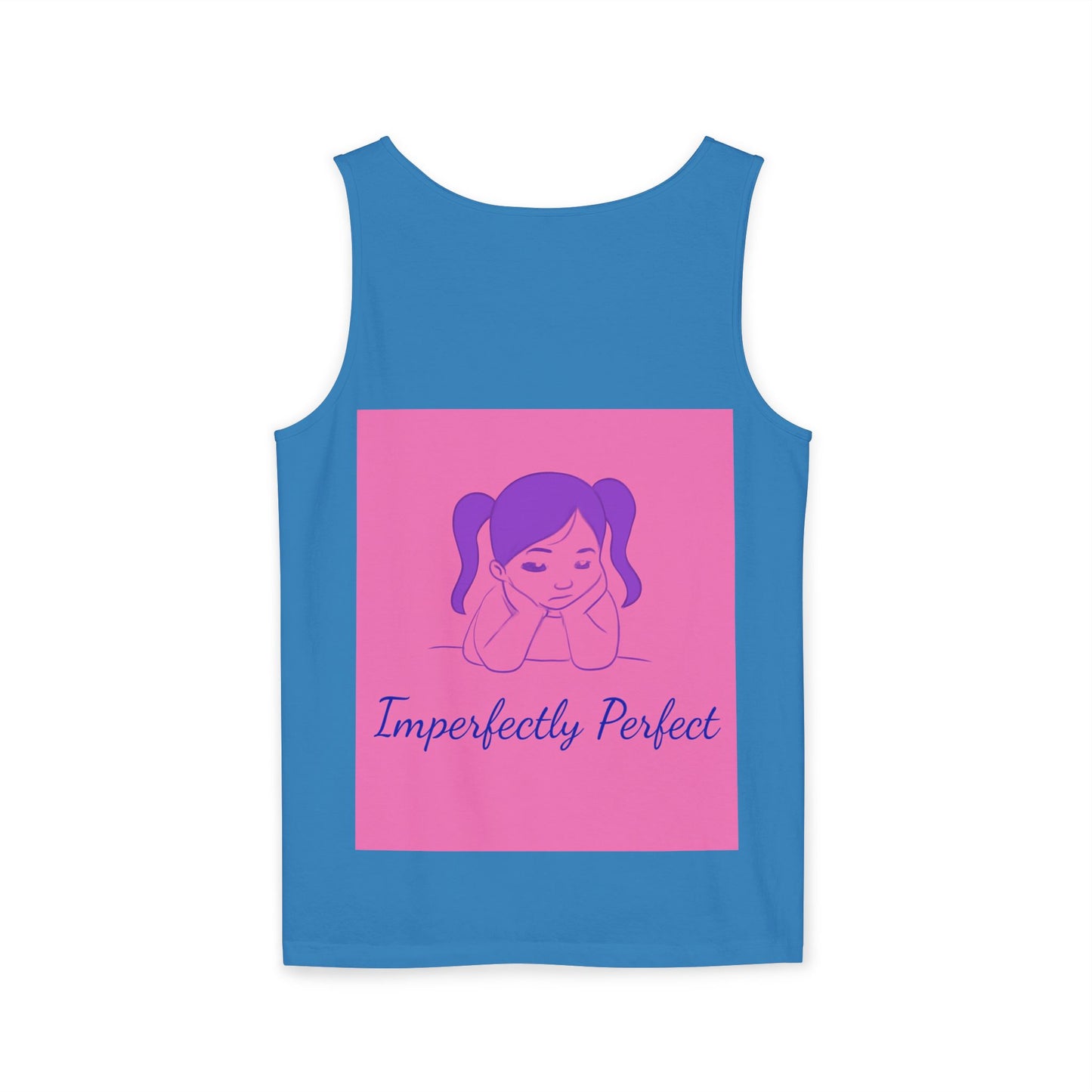 Unisex Graphic Tank Top, Cute Casual Summer Wear, Perfect for Gifts, Self-Love Celebration, Festive & Fun, Daily Comfort