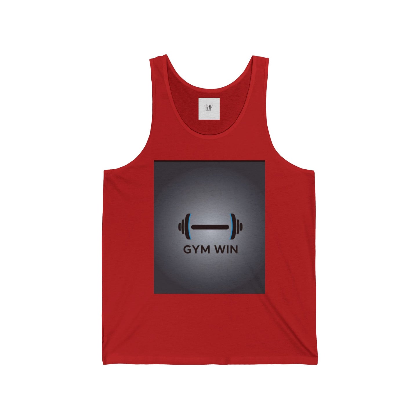 Unisex Jersey Tank - Gym Win & Faith By Fall Designs