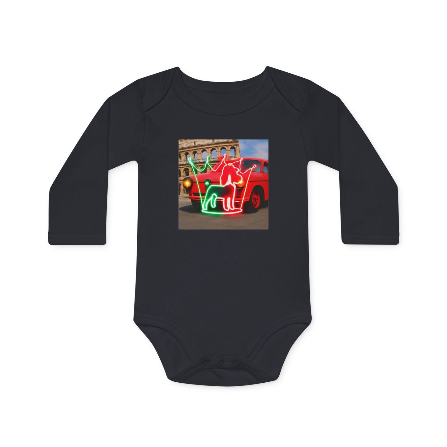 Baby Long-Sleeve Organic Bodysuit