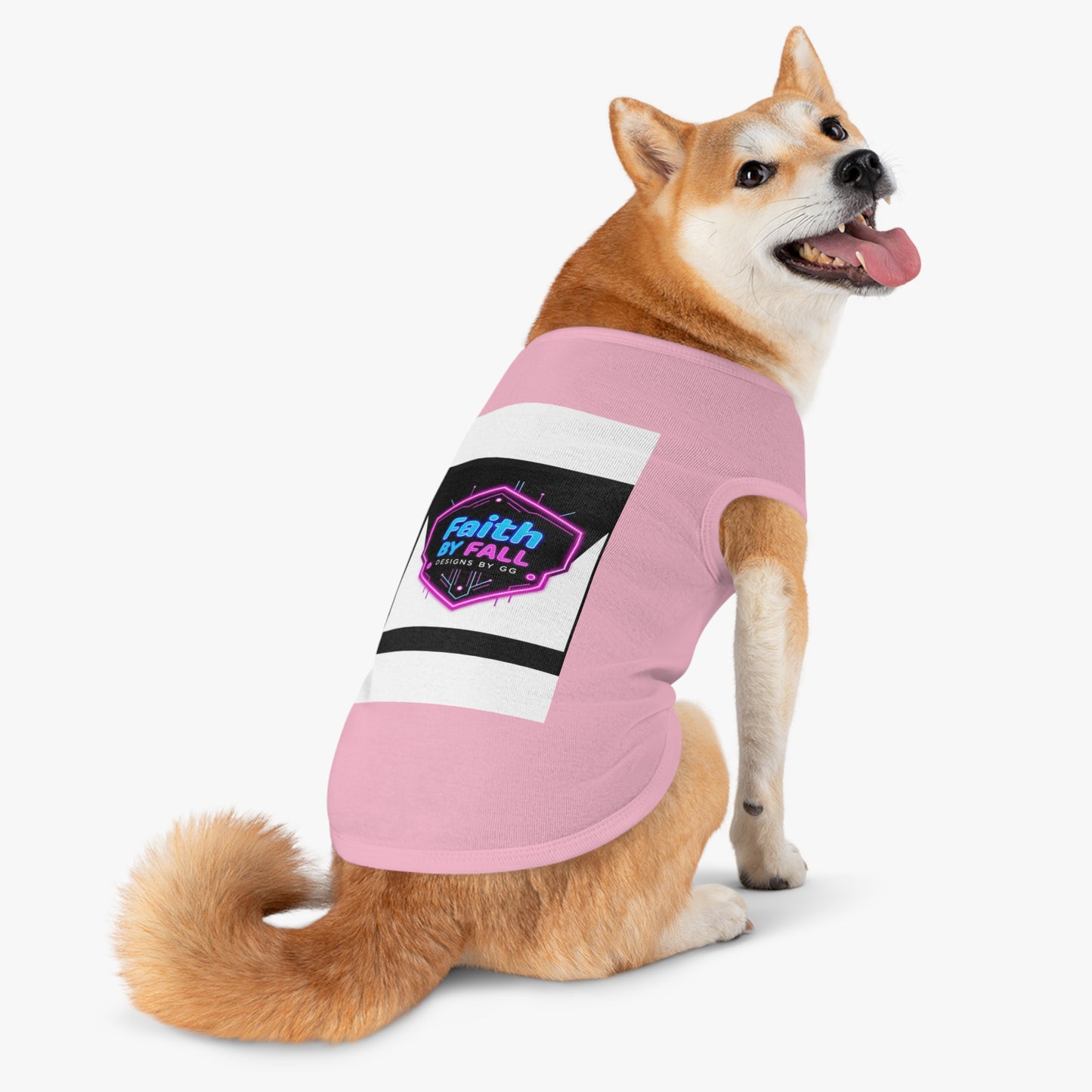 Stylish Pet Tank Top for Faithful Furry Friends, Adorable Dog Apparel, Pet Gift, Summer Wear, Faith-Inspired Fashion