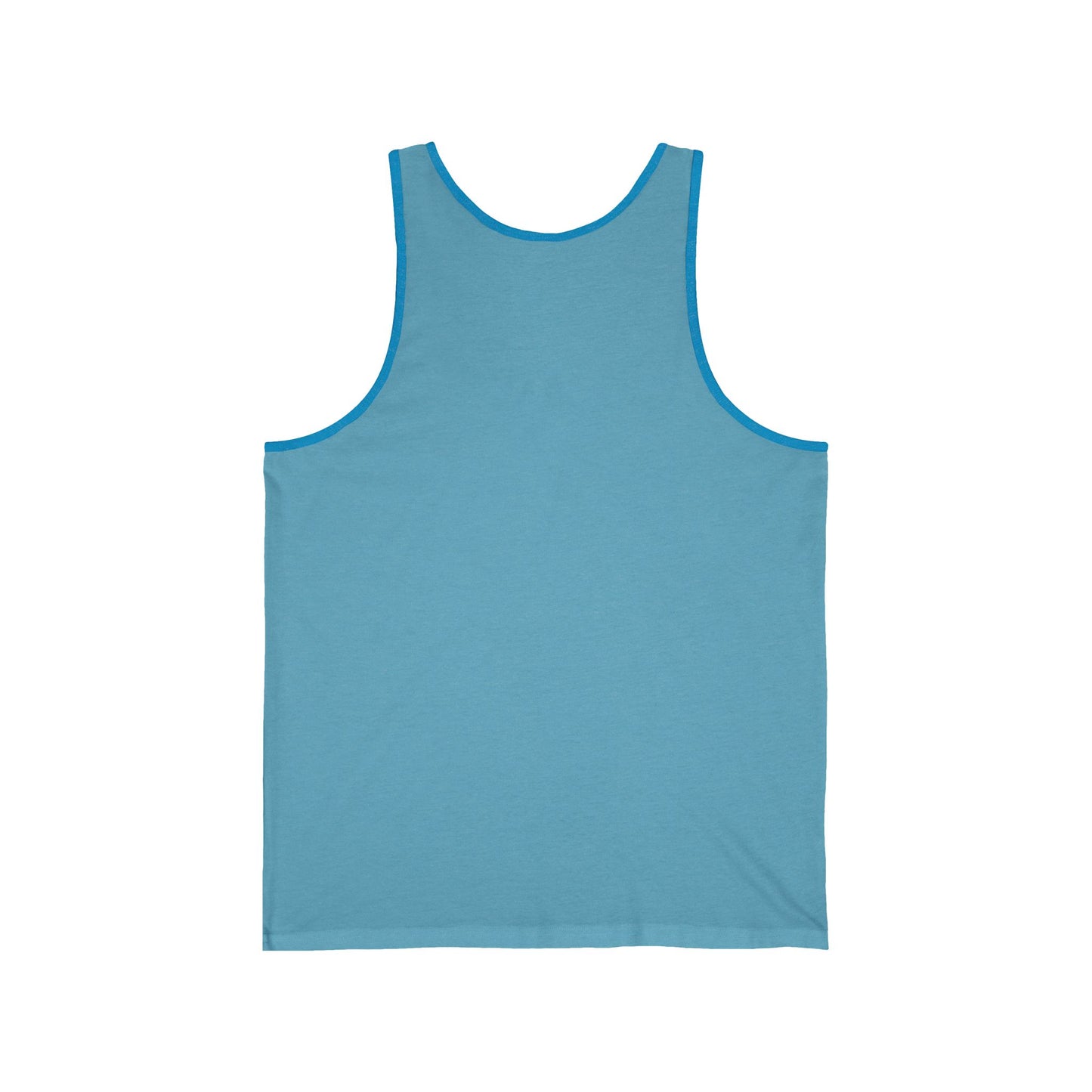 Unisex Jersey Tank - Stylish Pink Fragrance Graphic Tee