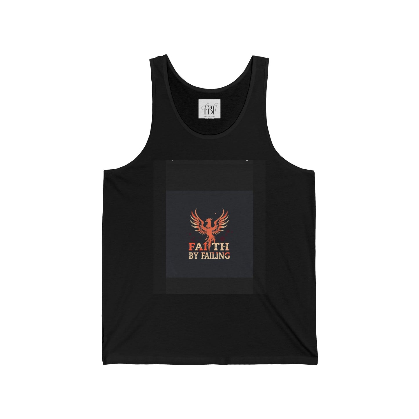 Unisex Inspirational Tank Top - Faith by Failing, Revenge, Motivational Wear, Summer Apparel, Casual Tanks, Gift for Him/Her