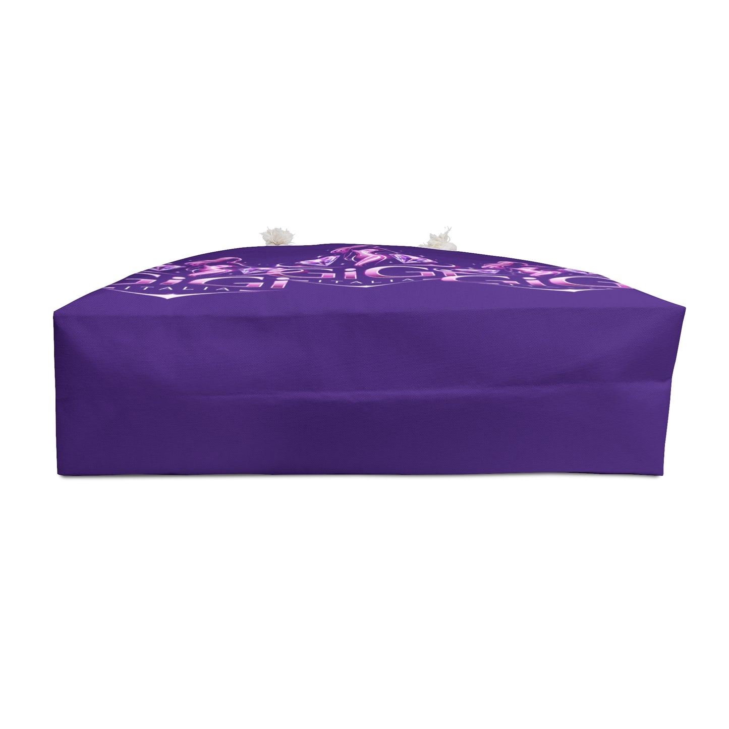 GiGi Italia Purple Diamond Weekender Bag — Glamorous Travel Tote