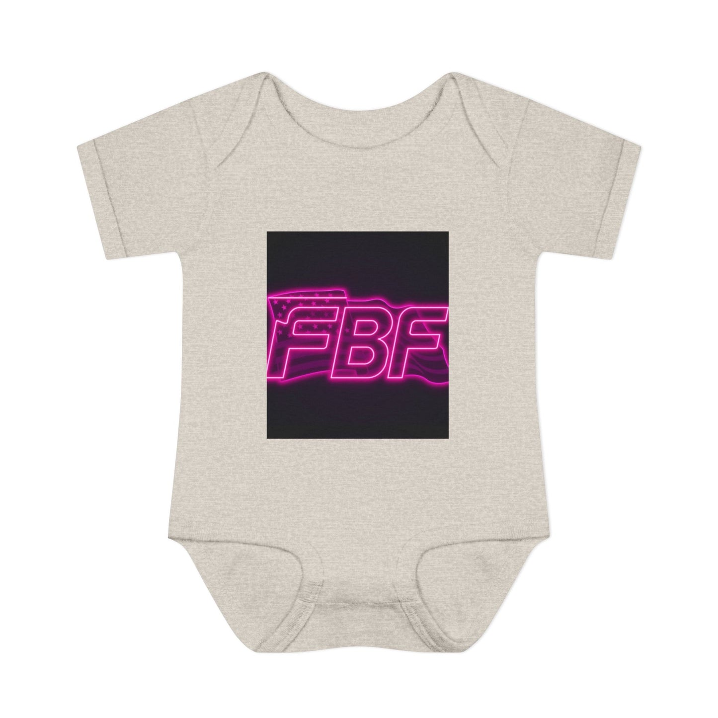 Neon Baby Bodysuit for Trendy Infants, Cool Graphic Onesie, Unique Baby Gift, Personalized Baby Outfit, Modern Infant Apparel