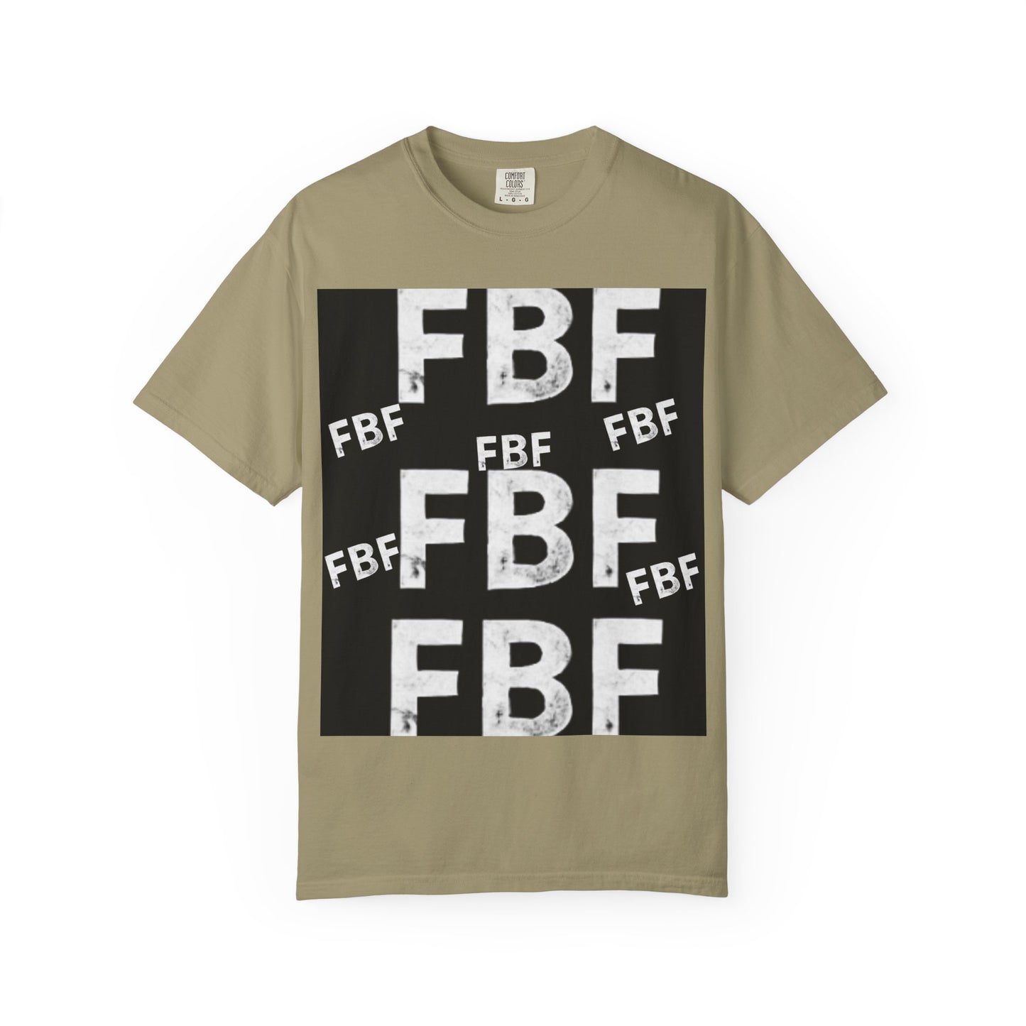 FBF Garment-Dyed Unisex T-shirt, Casual Wear, Graphic Tee, Street Style, Gift for Friends, All Occasions