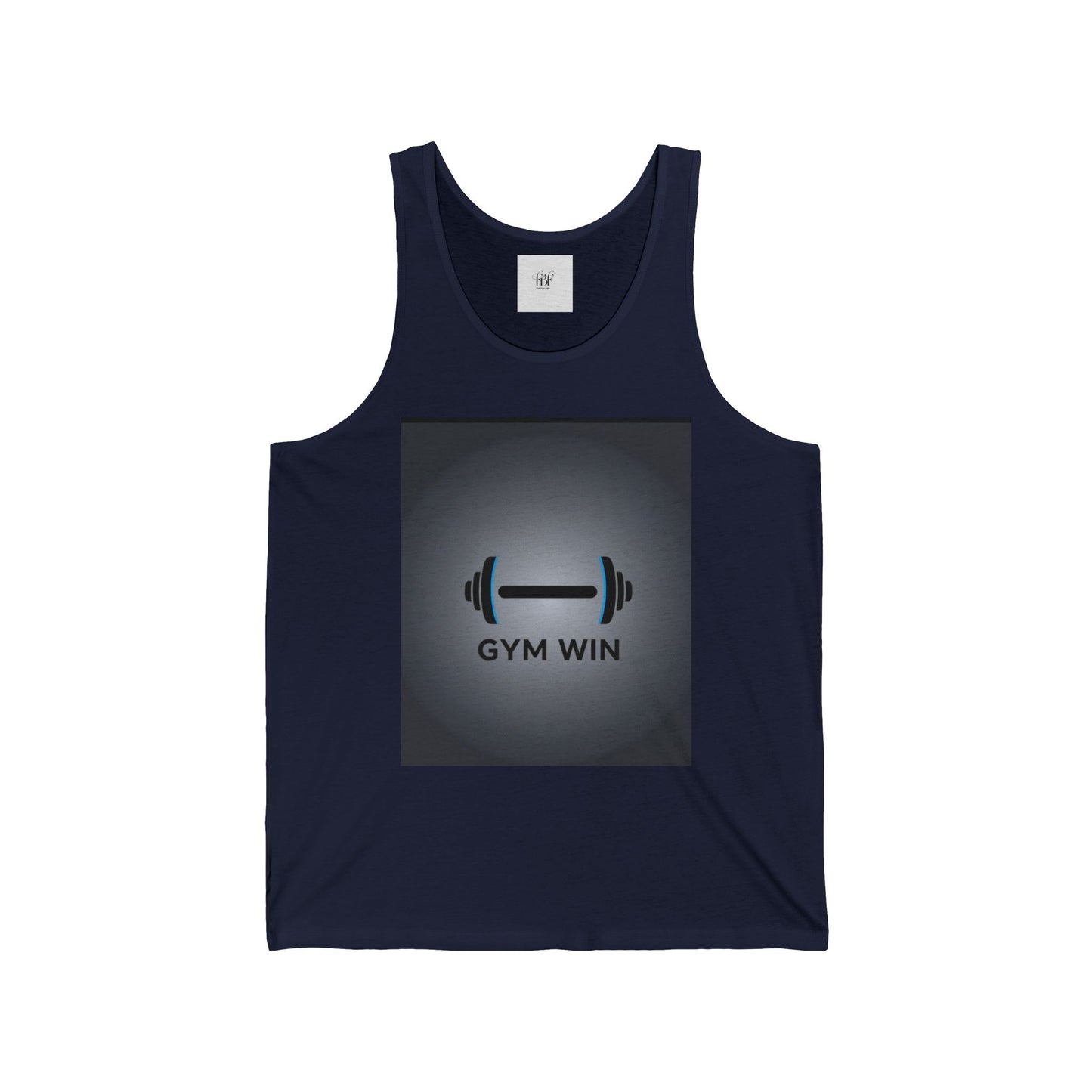 Unisex Jersey Tank - Gym Win & Faith By Fall Designs