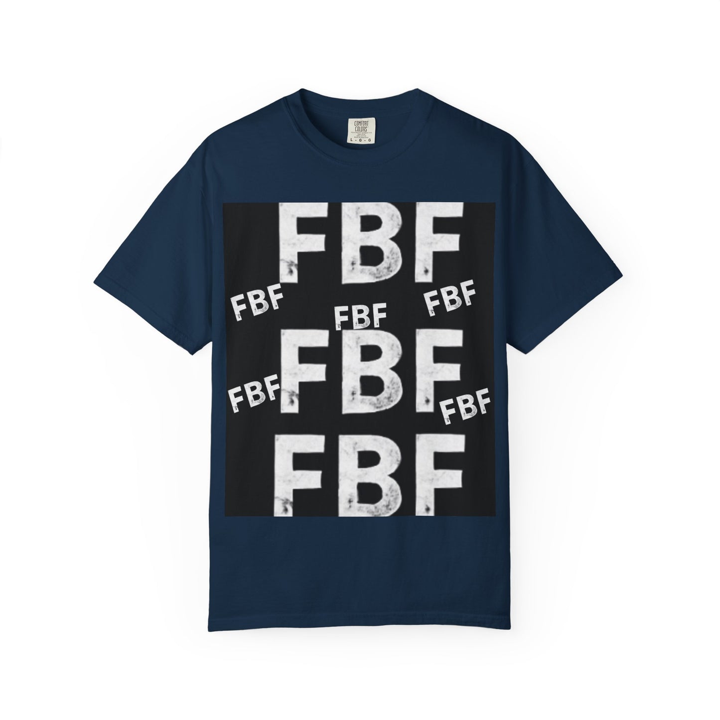 FBF Garment-Dyed Unisex T-shirt, Casual Wear, Graphic Tee, Street Style, Gift for Friends, All Occasions