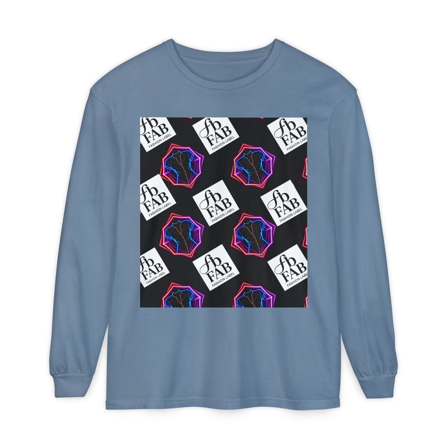 Unisex Garment-dyed Long Sleeve T-Shirt