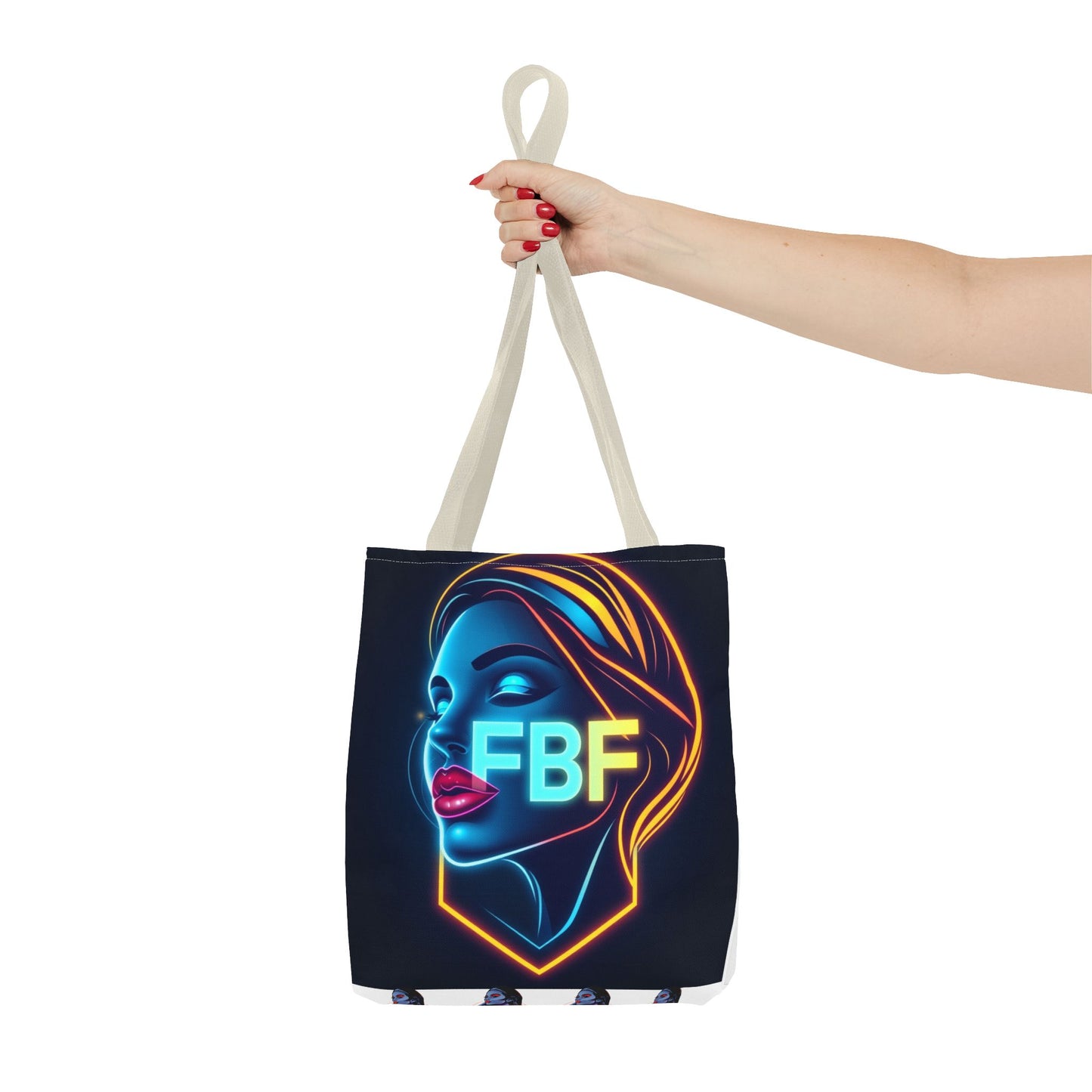 Faith By Flag Tote Bag | PAOP Design | Stylish Carryall for Everyday Use