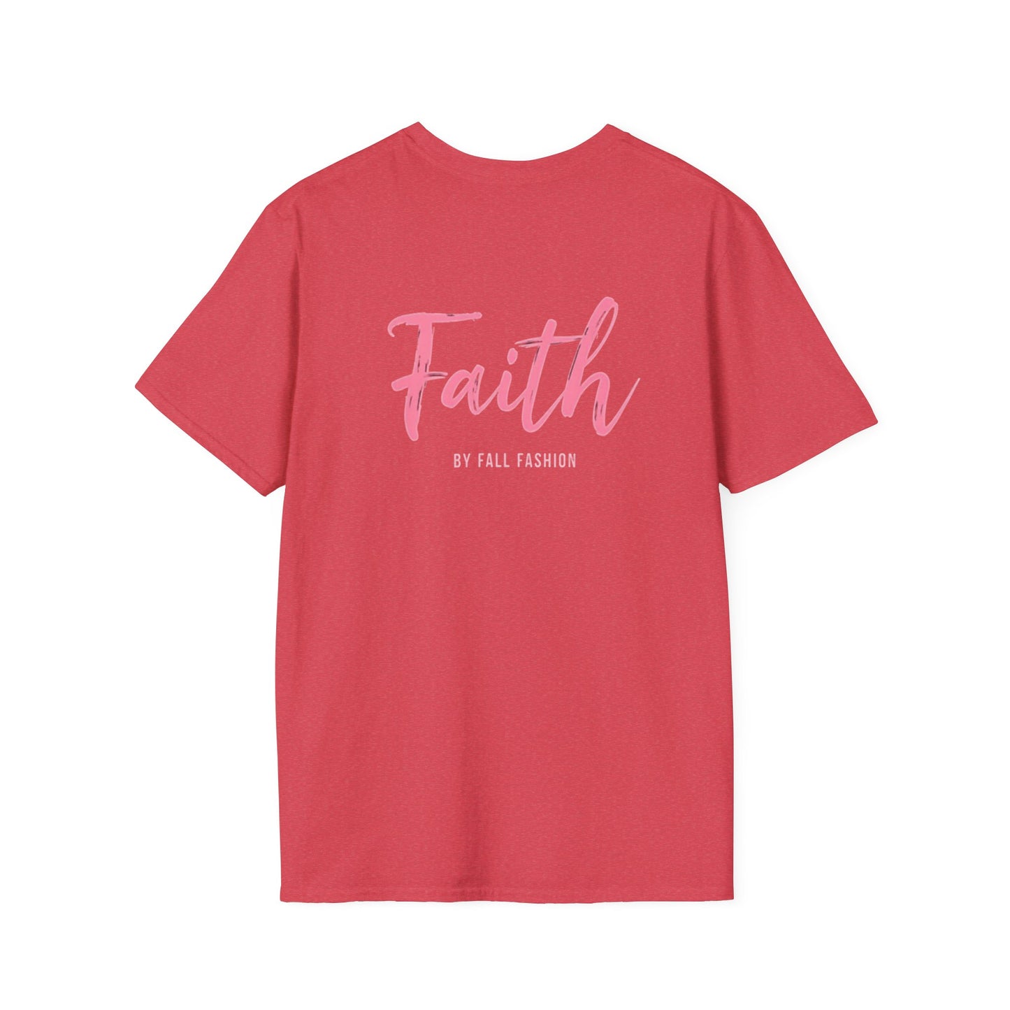Faith-Inspiring Unisex Softstyle T-Shirt, Everyday Wear, Gift for Her, Christian Apparel, Inspirational Tee, Spiritual Comfort